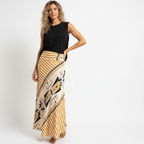 Uza Tassel Trim Relaxed Top