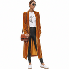 Uzi Velvet Kimono Coat