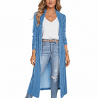 Uzi Velvet Kimono Coat