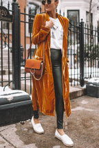 Uzi Velvet Kimono Coat