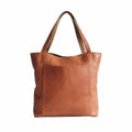 Women's Elvi Structured Genuine Leather Shoulder Bag