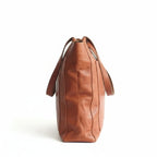 Women's Elvi Structured Genuine Leather Shoulder Bag