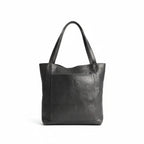 Women's Elvi Structured Genuine Leather Shoulder Bag