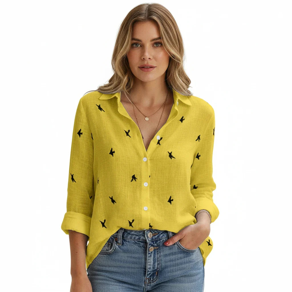 Women's Lina Button-Front Shirt