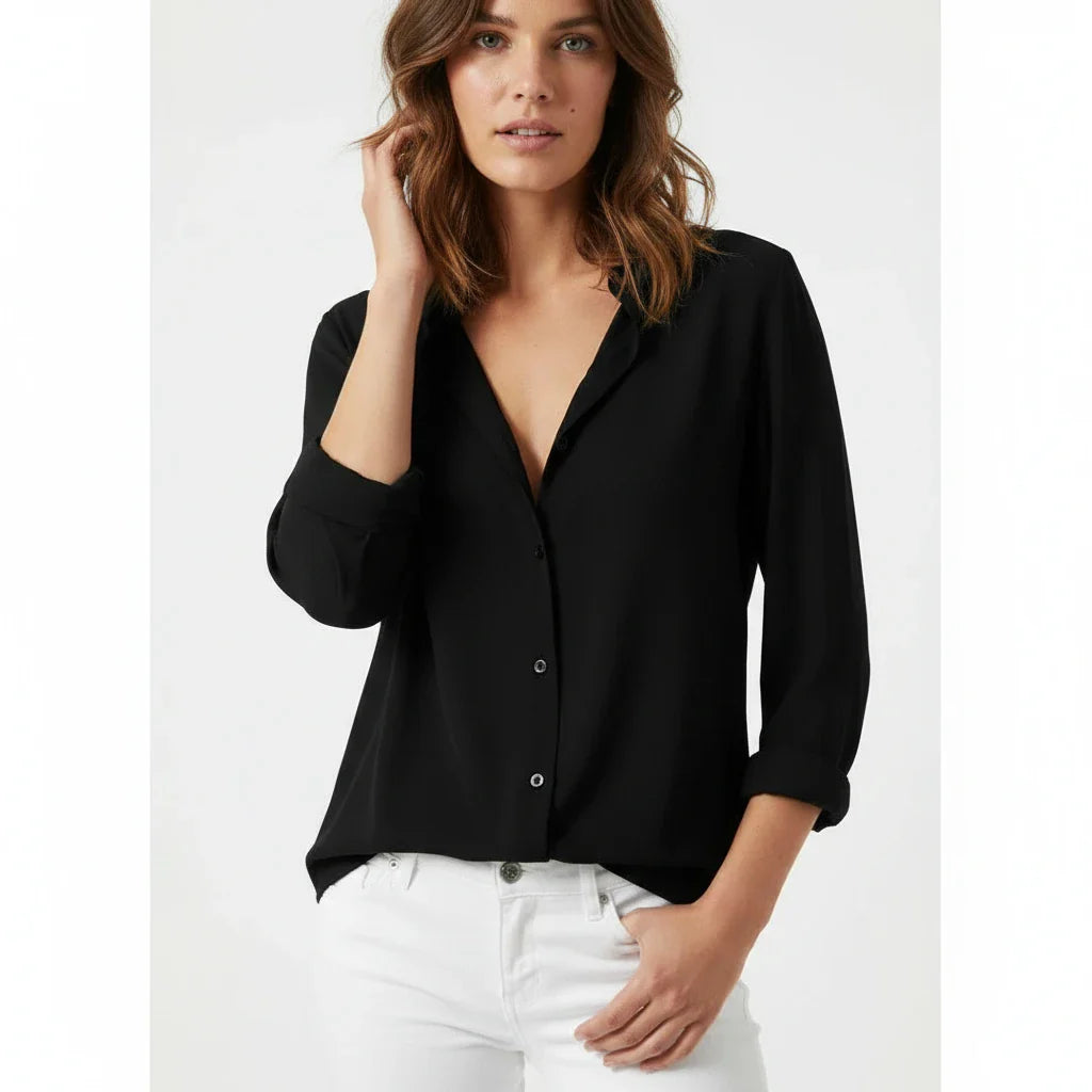 Women's Vani Long Sleeve Button-Down Blouse