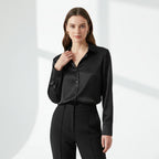 Women's Vira Luxurious Classic Silk Blouse