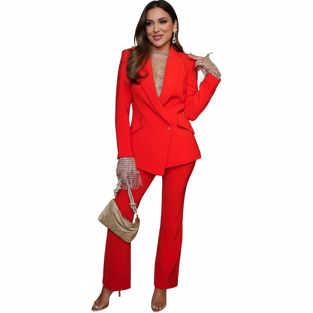 Zandra Blazer & Pants Suit
