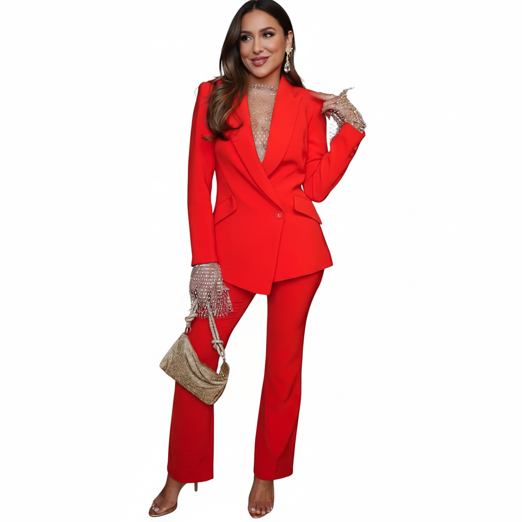 Zandra Blazer & Pants Suit
