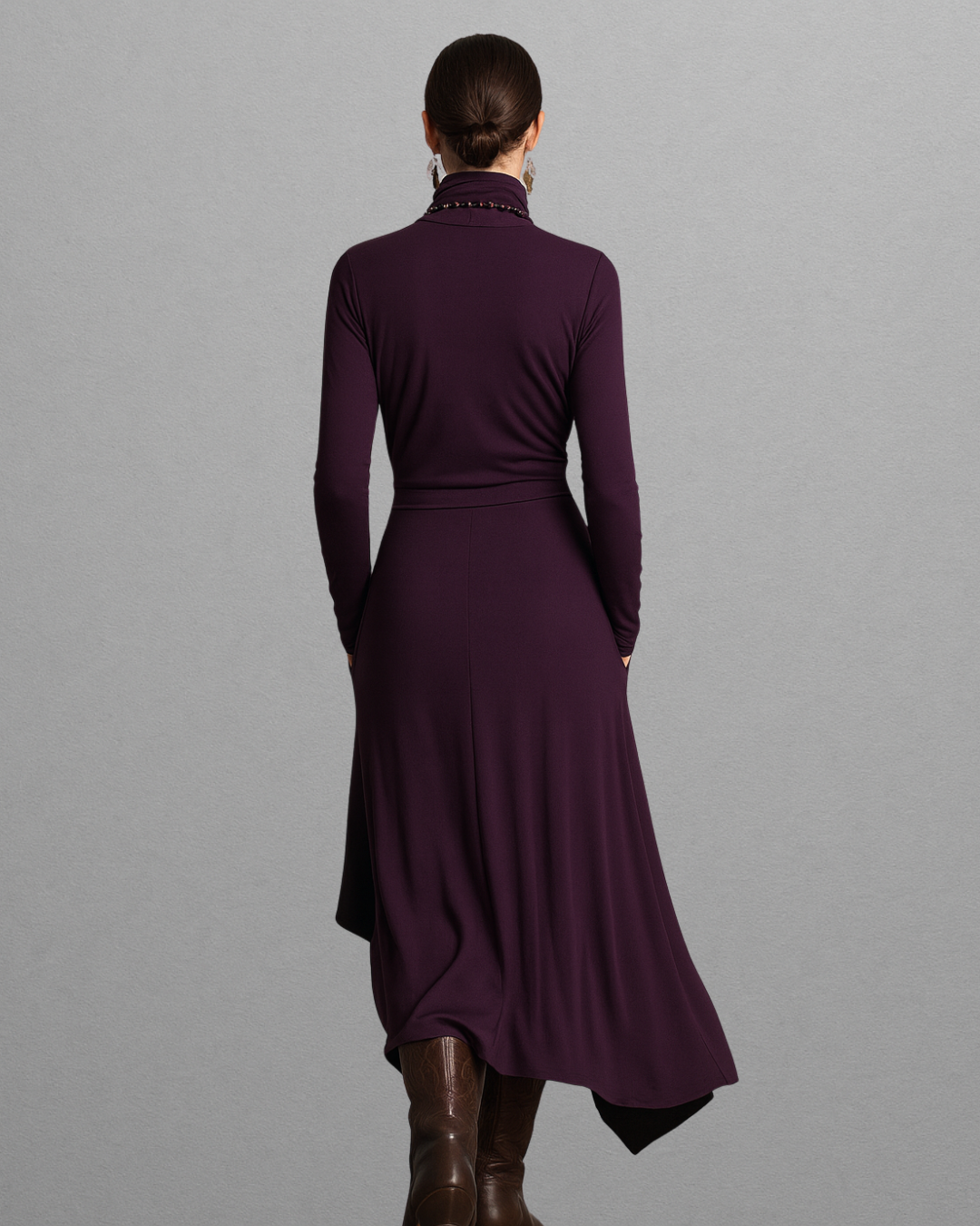 Valeria | Elegant Draped Dress