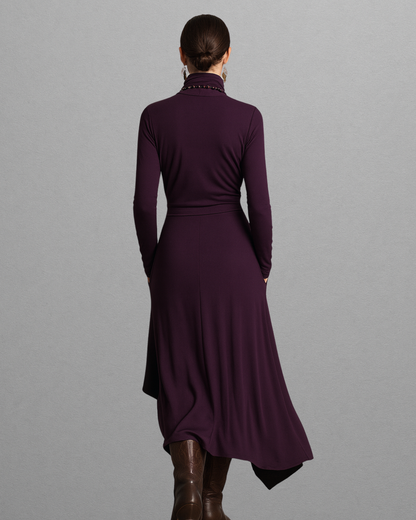 Valeria | Elegant Draped Dress