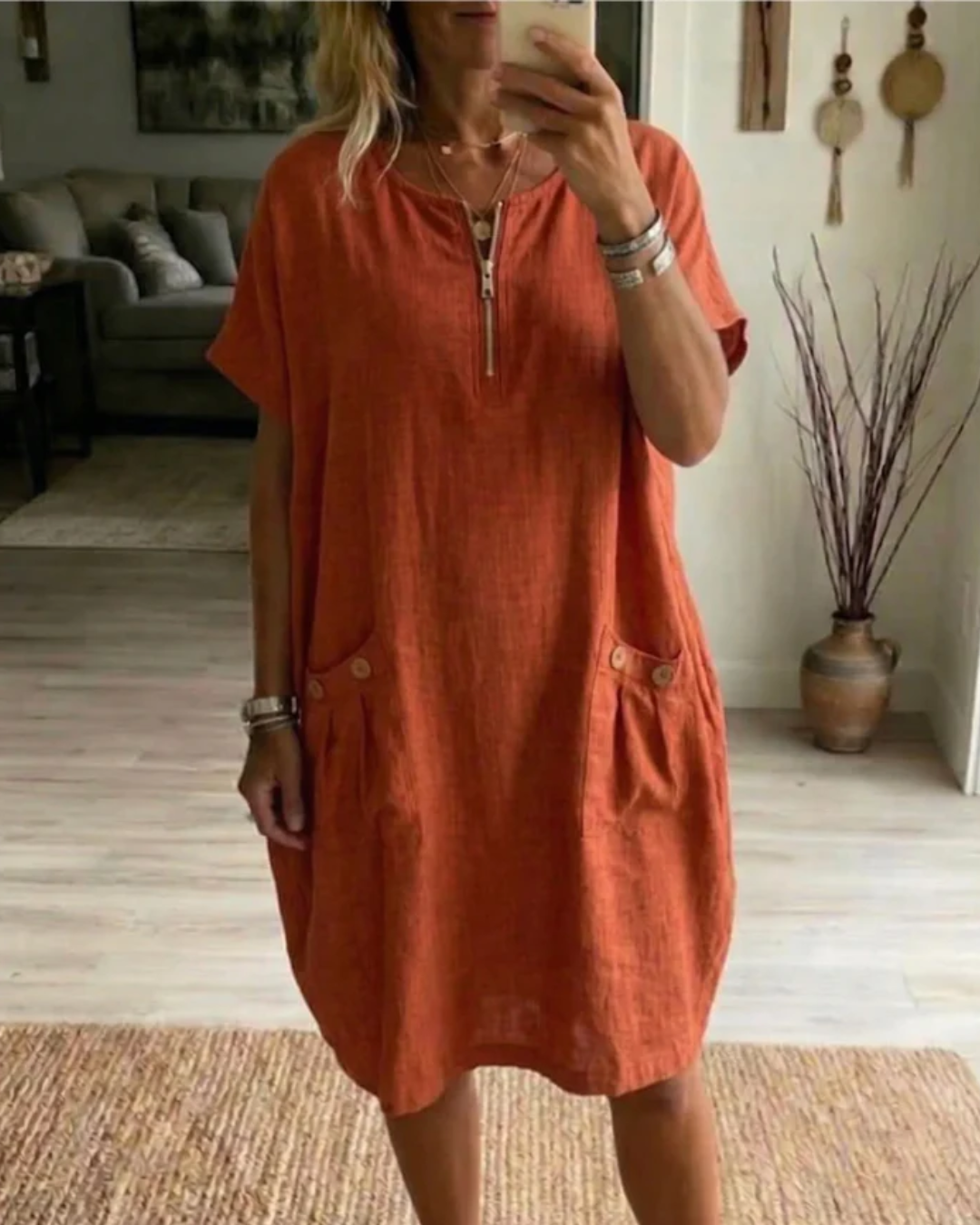 Eliora – Zip-up Dress