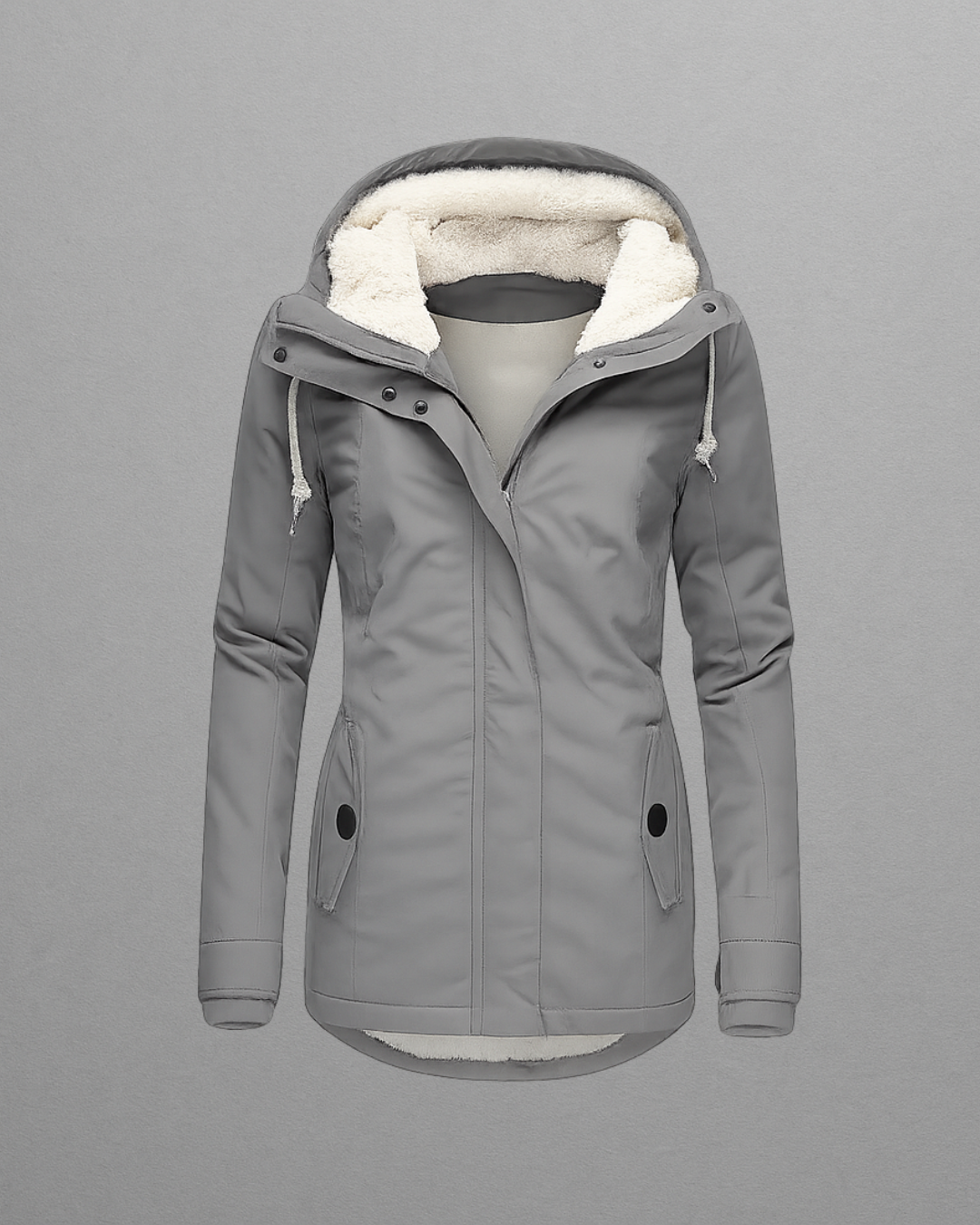 Anora | Elegant Waterproof Hooded Winter Coat