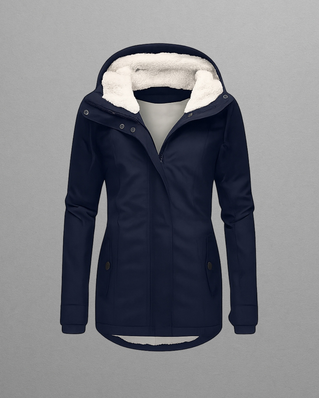 Anora | Elegant Waterproof Hooded Winter Coat
