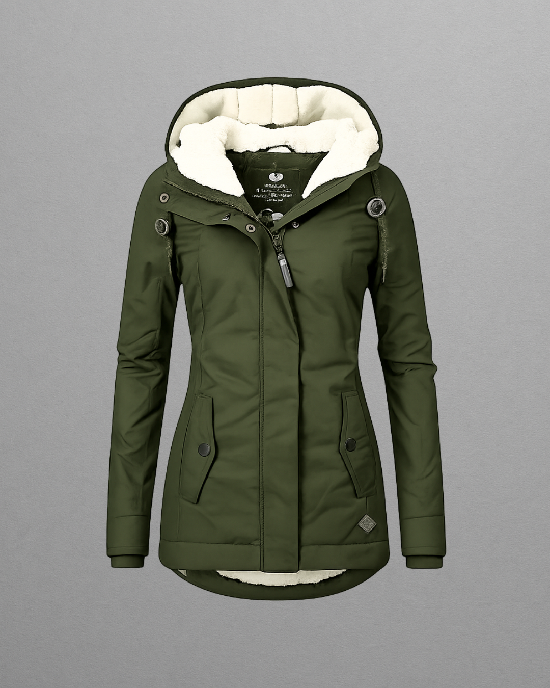 Anora | Elegant Waterproof Hooded Winter Coat