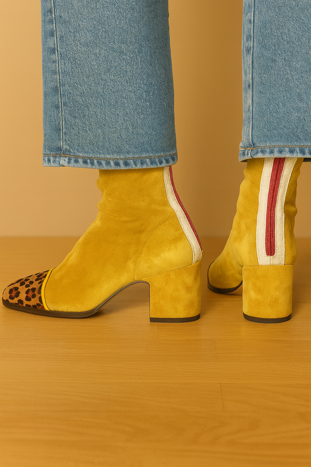 Valleria | Square Toe Heeled Boots