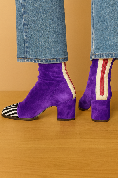 Valleria | Square Toe Heeled Boots