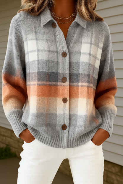 Evelyn | Cozy Christmas Plaid Shirt