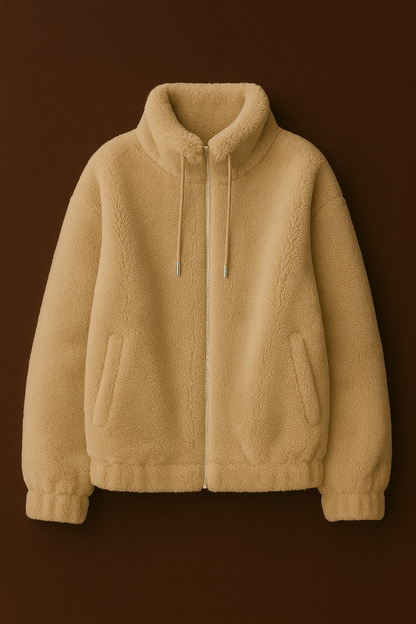 Meralyn | Cozy Shearling Zip Jacket