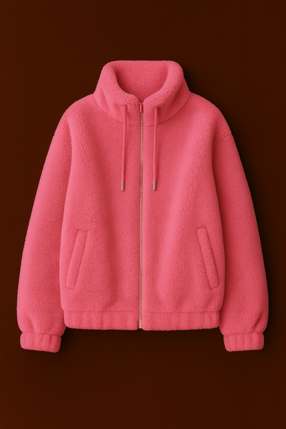 Meralyn | Cozy Shearling Zip Jacket