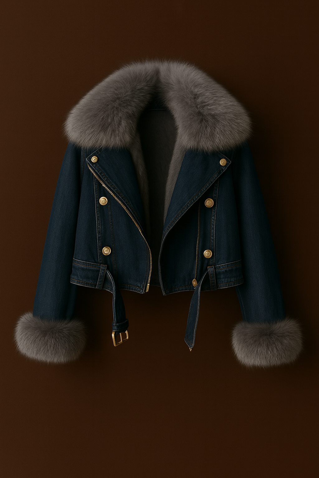 Aurelia | Frost Denim Jacket