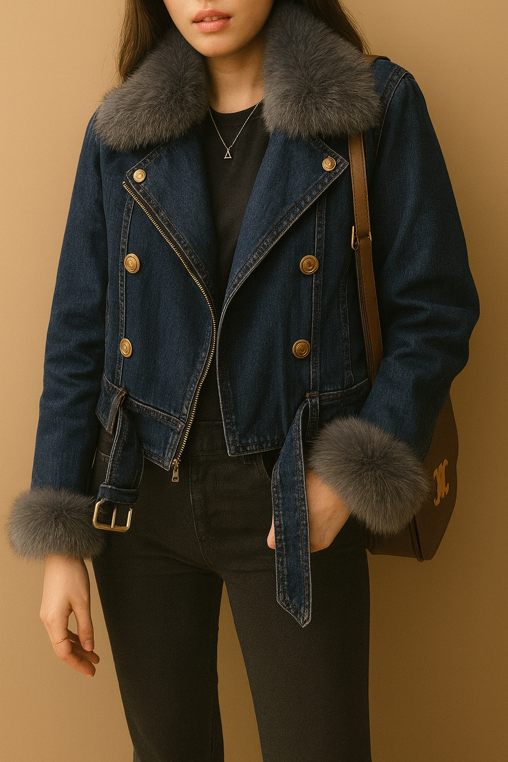 Aurelia | Frost Denim Jacket
