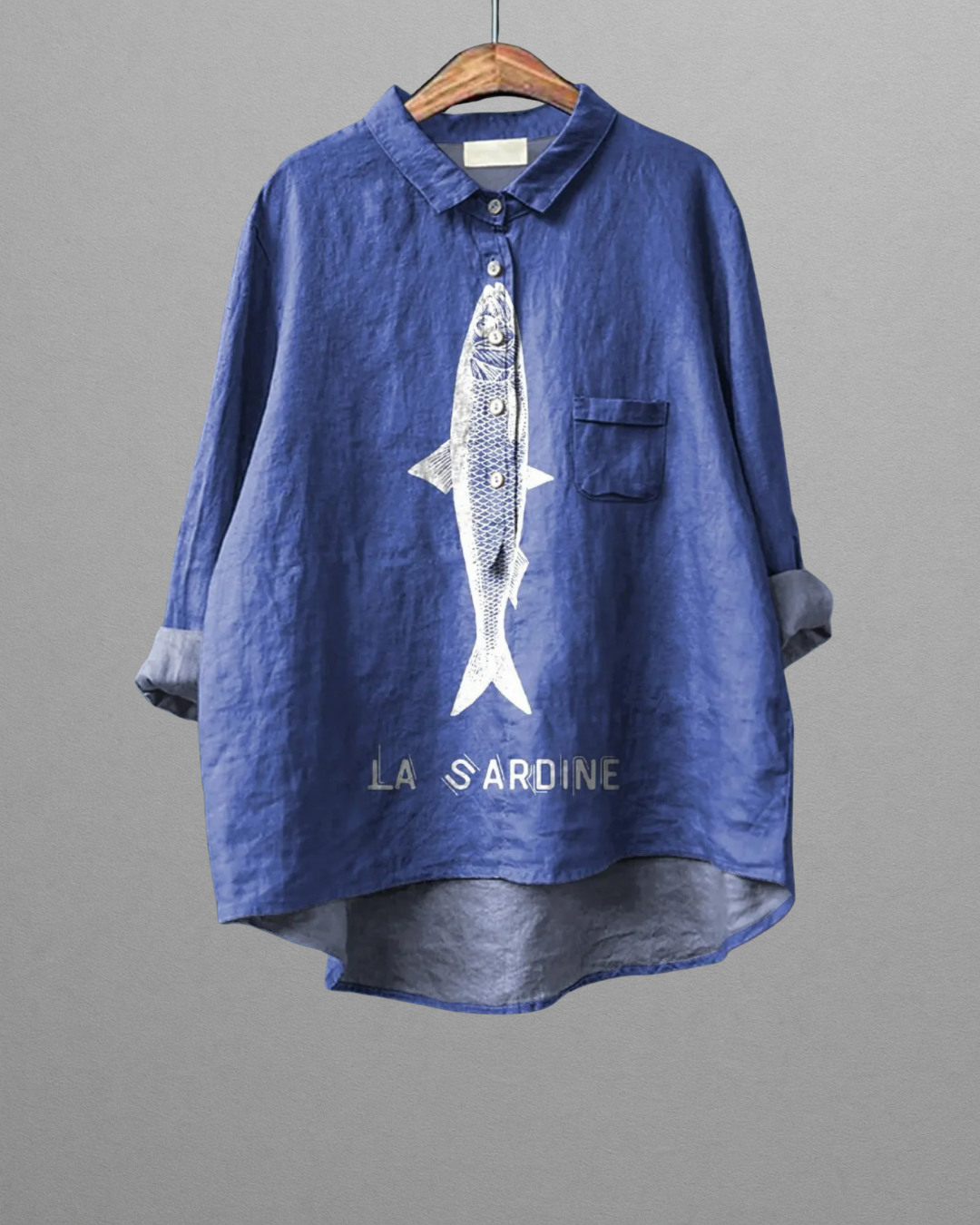 La Sardine | Graphic Printed Women's Casual Shirt