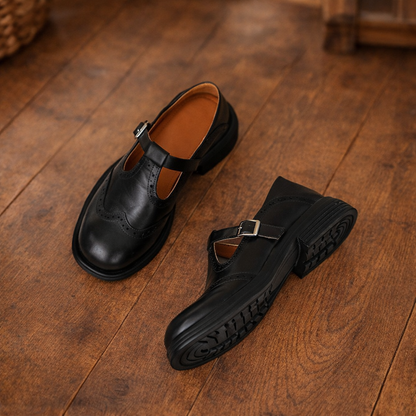 Ardelle | Heritage Leather Mary Janes