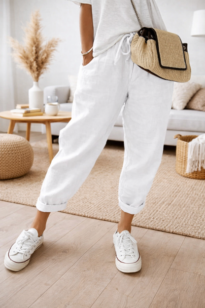 Sora | Breathable Linen Pants, Casual and Stylish